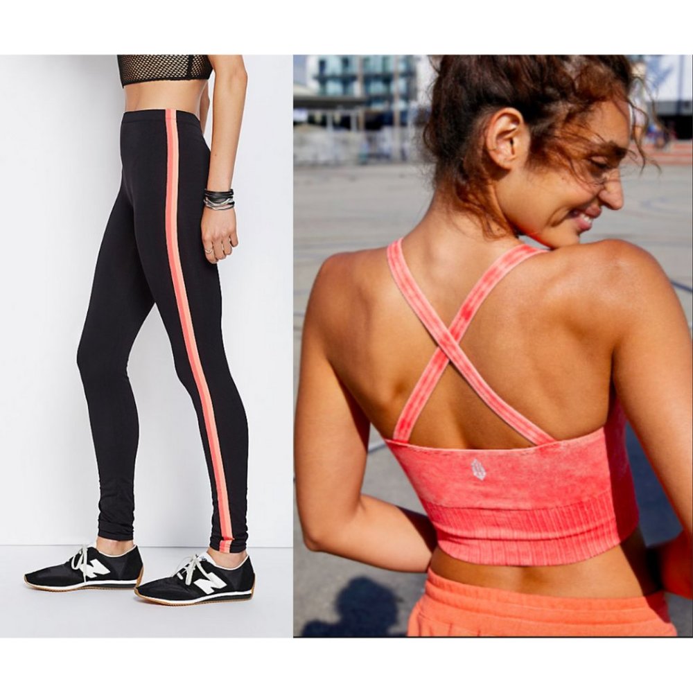 Free People Longest Yard Legging + Good Karma Crop